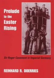 Front cover of Prelude to the Easter Rising by Reinhard R. Doerries