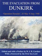 Cover of The evacuation from Dunkirk by W. J. R. Gardner