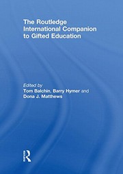 Front cover of The Routledge international companion to gifted education by Barry Hymer