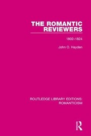 Front cover of Romantic Reviewers by John O. Hayden