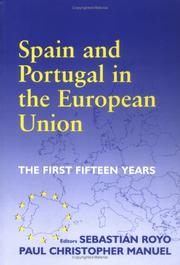 Cover of Spain and Portugal in the European Union by Sebastián Royo
