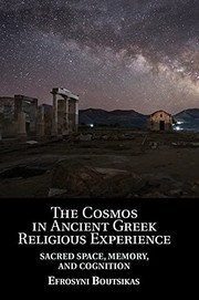 Front cover of Cosmos in Ancient Greek Religious Experience by Efrosyni Boutsikas