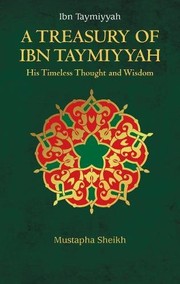 Front cover of Treasury of Ibn Taymiyyah by Mustapha Sheikh