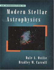 Front cover of An introduction to modern stellar astrophysics by Dale A. Ostlie