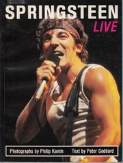 Cover of Springsteen live by Philip Kamin