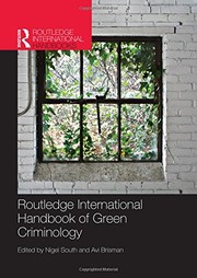 Front cover of Routledge international handbook of green criminology by Nigel South