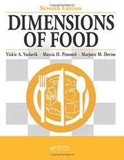 Cover of Dimensions of food by Vickie Vaclavik