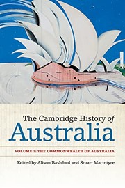 Front cover of Cambridge History of Australia by Stuart Macintyre