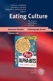 Front cover of Eating culture by Tobias Döring