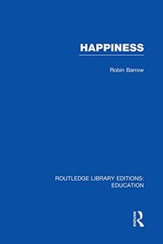 Front cover of Happiness (RLE Edu K) by Robin Barrow