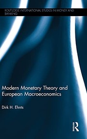 Front cover of Modern Monetary Theory and European Macroeconomics by Dirk Ehnts