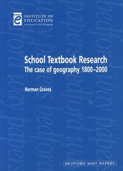 Front cover of School Textbook Research (Bedford Way Papers) by Norman J. Graves