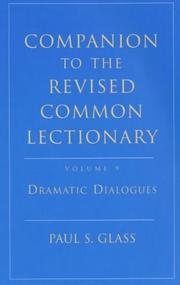 Front cover of Companion to the revised Common lectionary by Paul S. Glass