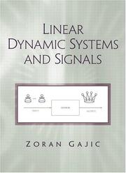 Front cover of Linear Dynamic Systems and Signals by Zoran Gajić