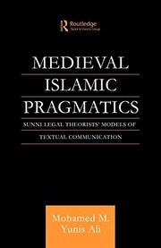 Front cover of Medieval Islamic pragmatics by Mohamed Mohamed Yunis Ali