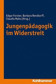 Front cover of Jungenpädagogik im Widerstreit by Edgar Forster