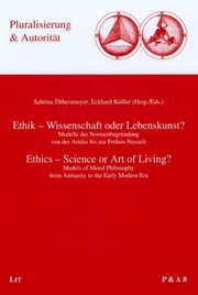 Cover of Ethik - Wissenschaft oder Lebenskunst? by Sabrina Ebbersmeyer