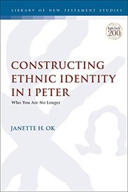 Front cover of Constructing Ethnic Identity in 1 Peter by Janette H. Ok