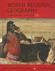 Cover of World regional geography by Lydia M. Pulsipher