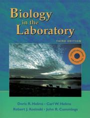 Cover of Biology in the laboratory by Doris R Helms