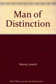 Front cover of A Man of Distinction by Jeneth Murrey
