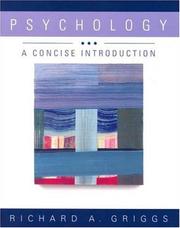 Front cover of Psychology by Richard A. Griggs