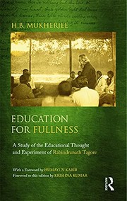 Cover of Education for Fullness by H. B. Mukherjee