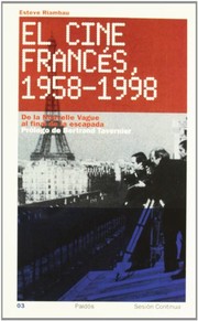 Front cover of El Cine Frances 1958-1998 by Esteve Riambau