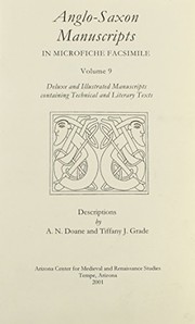 Front cover of Anglo-Saxon manuscripts in microfiche facsimile by Phillip Pulsiano