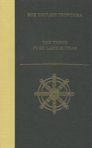 Cover of Three Pure Land Sutras by Numata Center for Buddhist Translation and Research