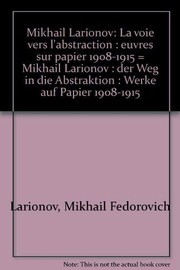 Front cover of Mikhail Larionov by Mikhail Fedorovich Larionov