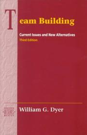 Cover of Team building by William G. Dyer