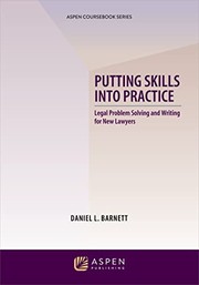 Cover of Putting Skills into Practice by Randy E. Barnett