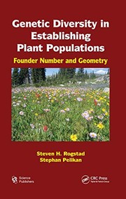 Front cover of Genetic diversity in establishing plant populations by Steven H. Rogstad