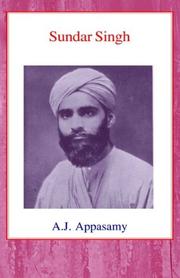 Cover of Sundar Singh, a biography by A. J. Appasamy