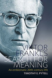 Front cover of Viktor Frankl's search for meaning by Timothy Pytell