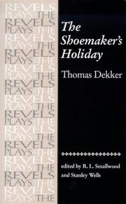 Cover of Shoemaker's Holiday by Robert Smallwood