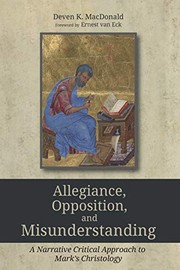 Front cover of Allegiance, Opposition, and Misunderstanding by Deven K. MacDonald