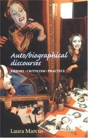 Cover of Auto/biographical discourses by Laura Marcus