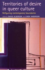 Front cover of Territories of desire in queer culture by David Alderson