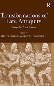 Cover of The transformations of late Antiquity by Peter Robert Lamont Brown
