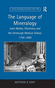 Front cover of The language of mineralogy by Matthew Eddy