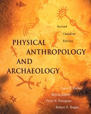 Front cover of Physical anthropology and archaeology by Carol R. Ember