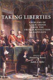 Cover of Taking Liberties by Unknown