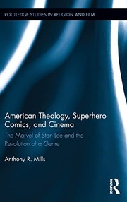 Front cover of American Theology, Superhero Comics, and Cinema by Anthony Mills