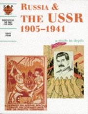 Cover of Russia and the USSR 1905-1941 by Terry Fiehn