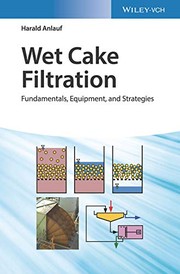 Front cover of Wet Cake Filtration by Harald Anlauf