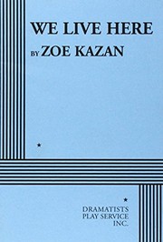 Cover of We live here by Zoe Kazan