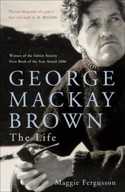 Cover of George Mackay Brown by Maggie Fergusson