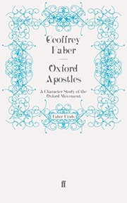 Cover of Oxford apostles by G. C. Faber